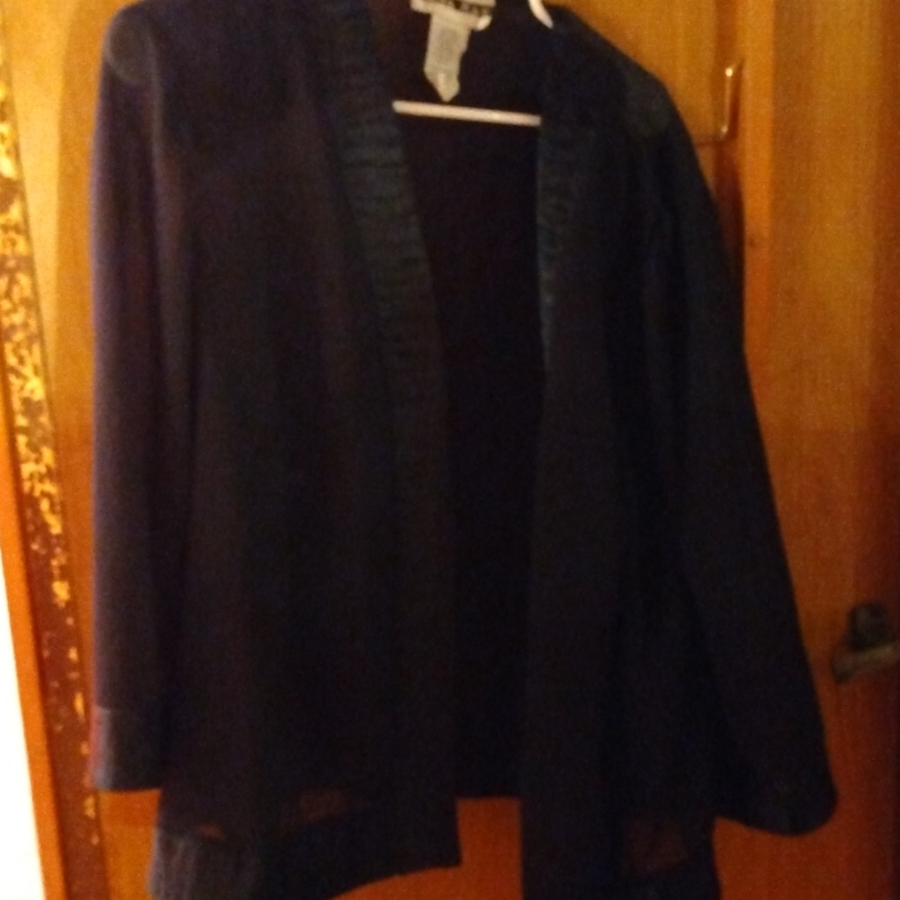 Evening dress and cover jacket